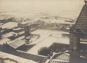Nevada des del campanar al gener de 1906